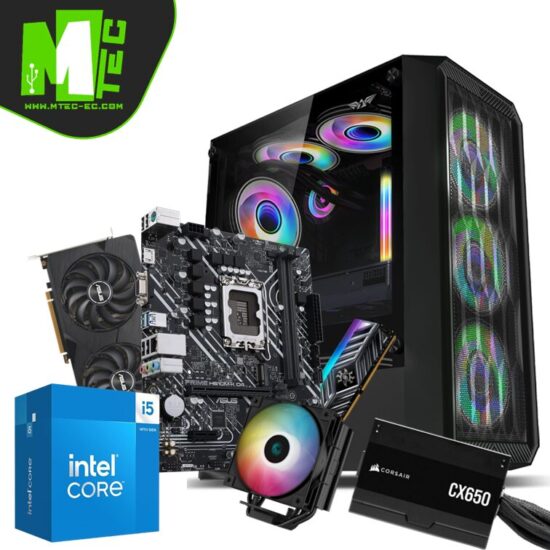Mtec Pc Gaming Alfa Basic II Intel Core I5 16GB 1TB RX 7600