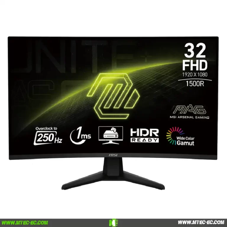 Msi MAG 32C6X 32" Monitor Curvo FHD 250Hz 1Ms
