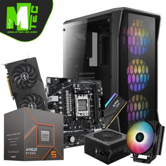 Mtec Pc Gaming Basic Bronze AMD R5-8400F 16GB Ram 500GB RX7600