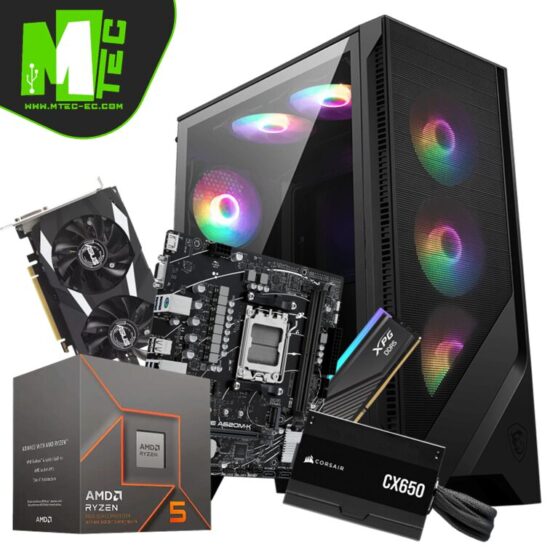 Pc Mtec Earthquake Ryzen 5 8400F 16gb Ram 500 M.2 RTX 4060