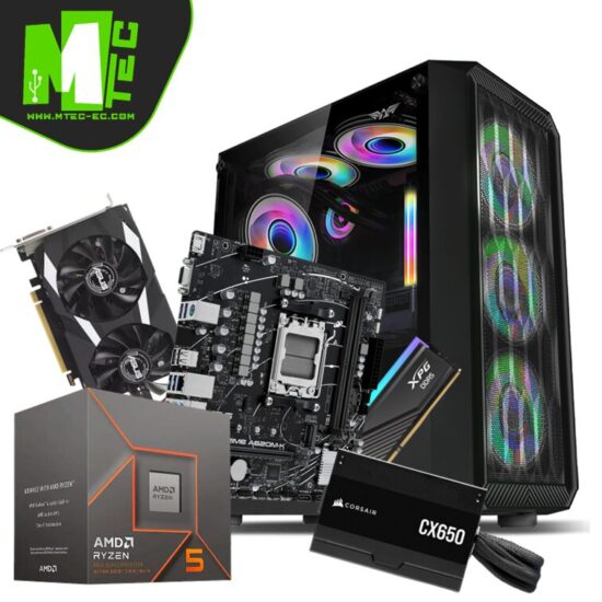 Pc Mtec Earthquake Bronze Ryzen 5 8400F 16gb Ram 500 M.2 RTX 3050