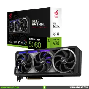 Asus ROG Astral RTX 5080 16GB GDDR7 OC Edition Tarjeta de Video
