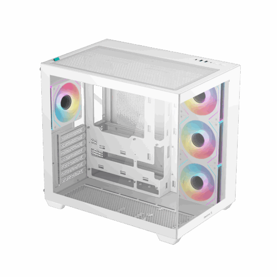 Deepcool CG530 Blanco 4 Ventiladores Case Gamer - Image 2