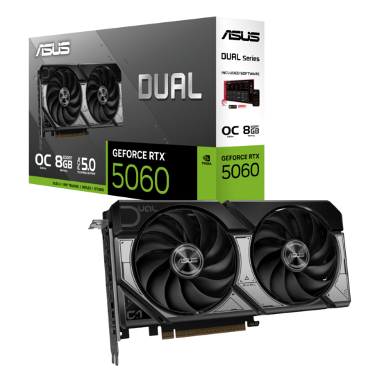 Asus Dual RTX 5060 8GB GDDR7 OC Edition Tarjeta de Video - Imagen 2