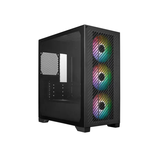 Cooler Master Elite 301 Negro Case Gamer - Imagen 4