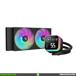 Deepcool LQ240 Enfriamiento Líquido AIO de 240mm con Pantalla LCD Informativa y Ventiladores ARGB