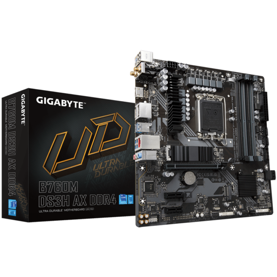 Gigabyte B760M DS3H AX DDR4 LGA1700 Intel - Imagen 3