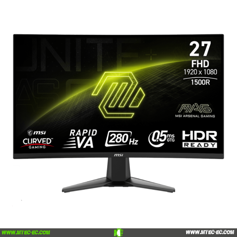 Msi MAG 276CXF Monitor 27"FHD Curvo 280Hz 0.5ms