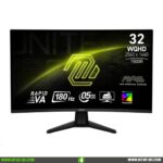 Msi MAG 32CQ6F Monitor 32" 1440P 180Hz Curvo