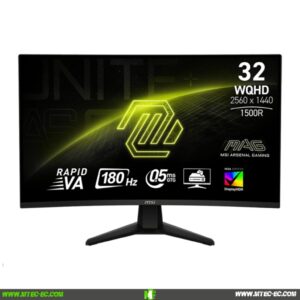 Msi MAG 32CQ6F Monitor 32" 1440P 180Hz Curvo