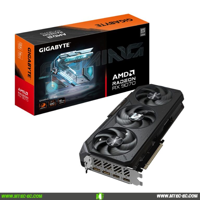 Gigabyte Radeon RX 9070 GAMING OC 16GB Tarjeta Video