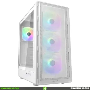 Cougar Airface Pure RGB Blanco Case Gamer 4 Fans