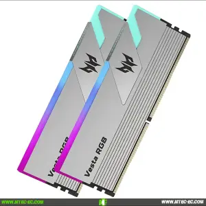 Predator Vesta II DDR5 RGB Kit 32GB (2x16GB) 6000Mhz Silver