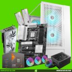 Mtec PC Ultra Beast Silver Amd Ryzen 7 7800X3D 32GB 1TB RTX 5070 TI