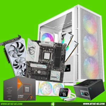 Mtec PC Ultra Beast White Amd Ryzen 7 7800X3D 32GB 1TB RTX 5070