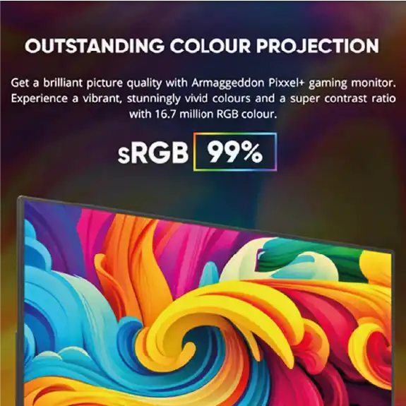 Armaggedon Pixxel+ PE22Hd Super 120 Monitor 22″120Hz Tienda Gamer